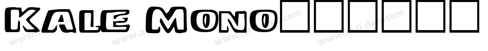 Kale Mono字体转换